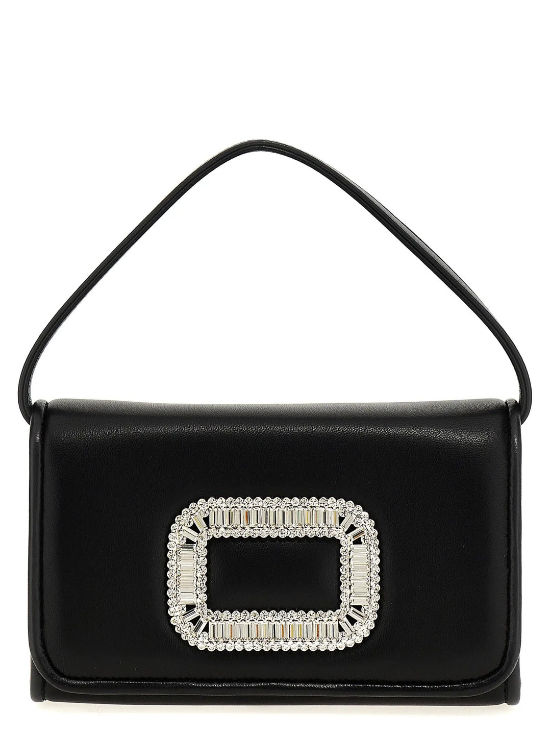 Roger Vivier Black Lamb Leather Handbag