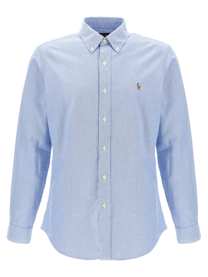 Polo Ralph Lauren Blue Cotton Blouse