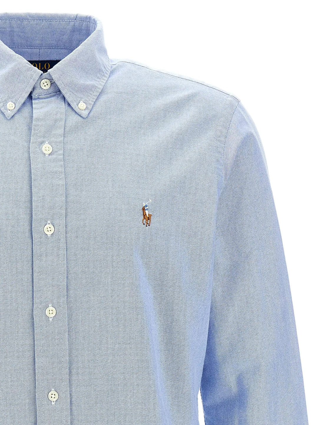 Polo Ralph Lauren Blue Cotton Blouse