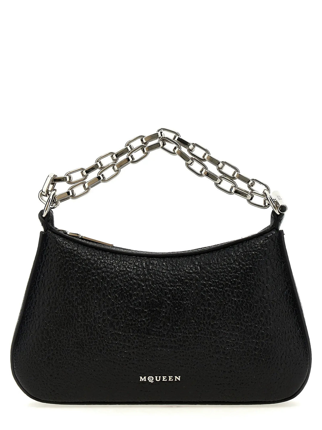 Alexander McQueen Black Lamb Leather Handbag