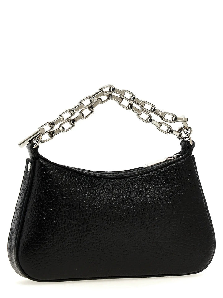 Alexander McQueen Black Lamb Leather Handbag