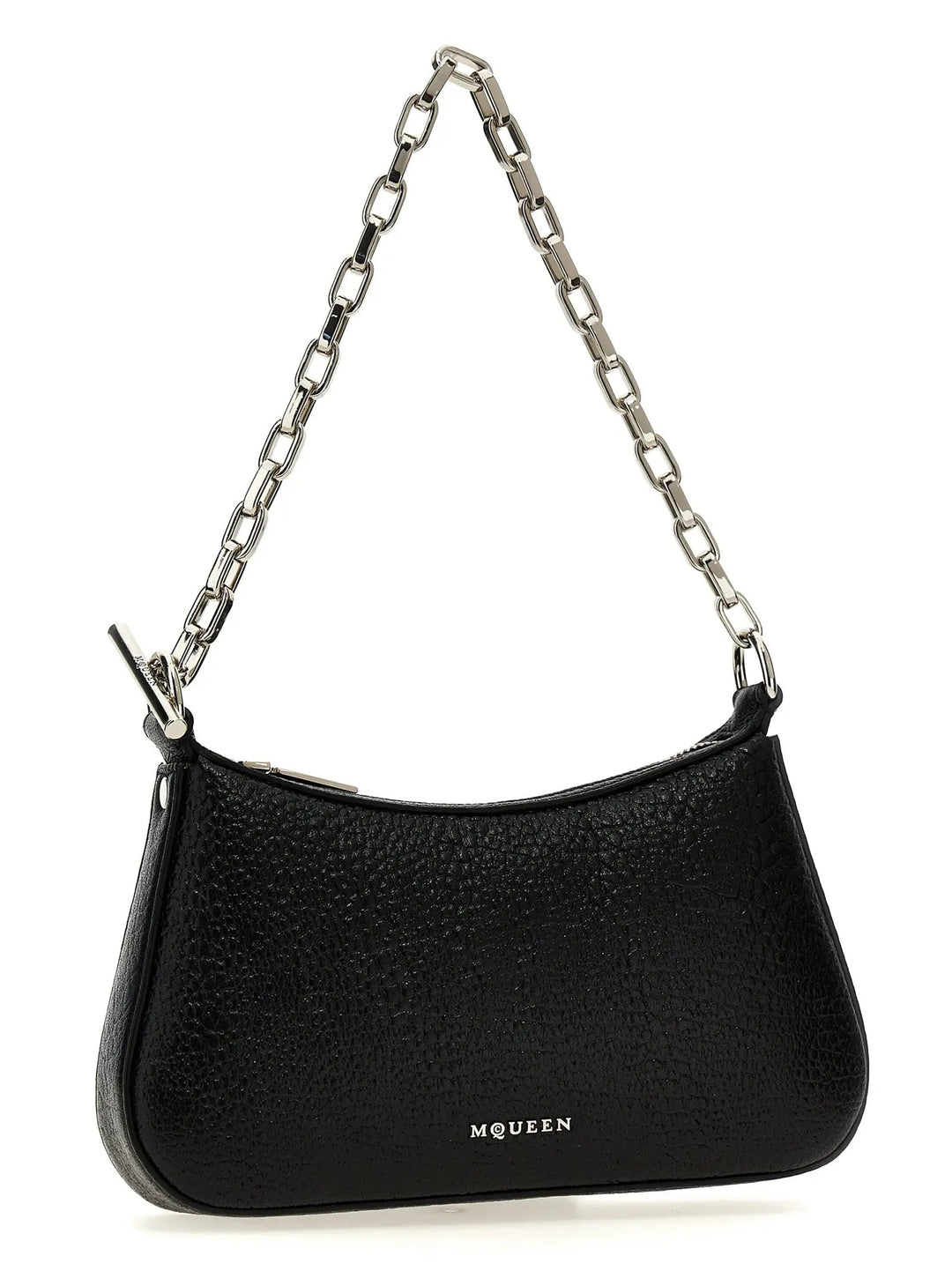 Alexander McQueen Black Lamb Leather Handbag