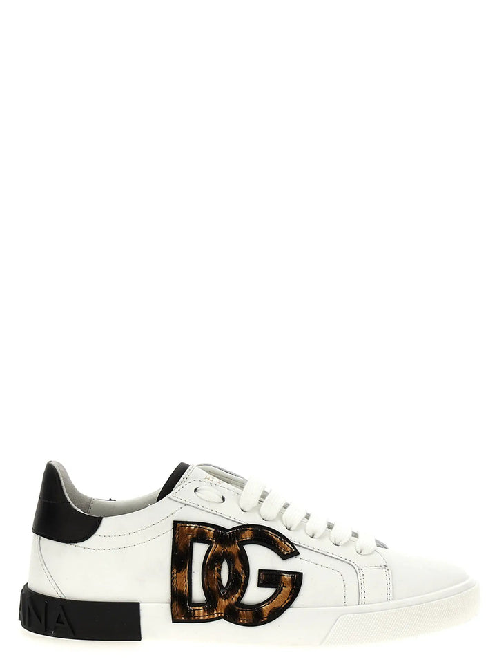 Dolce &amp; Gabbana Multicolor Calfskin Low Top Sneakers