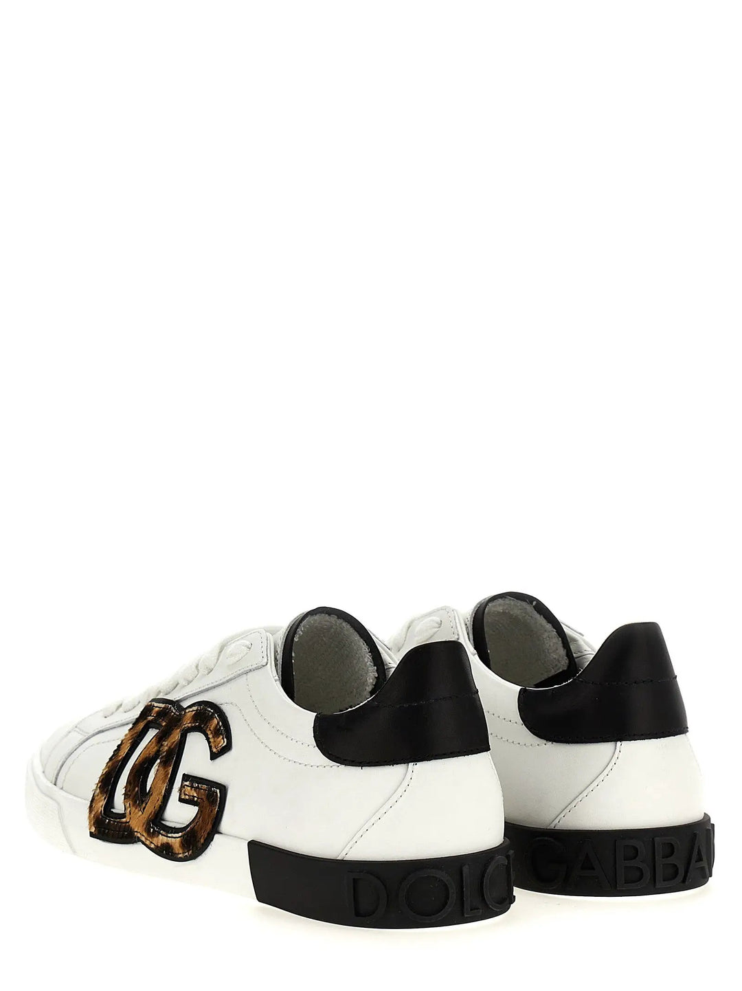 Dolce &amp; Gabbana Multicolor Calfskin Low Top Sneakers