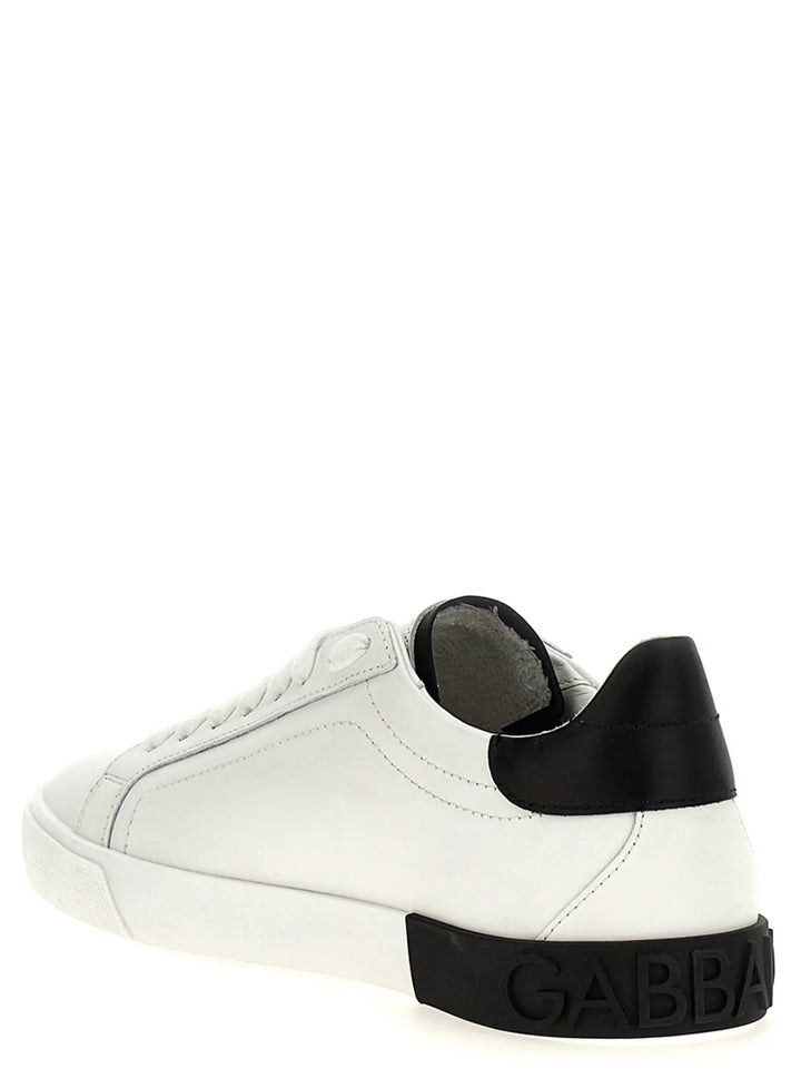 Dolce &amp; Gabbana Multicolor Calfskin Low Top Sneakers