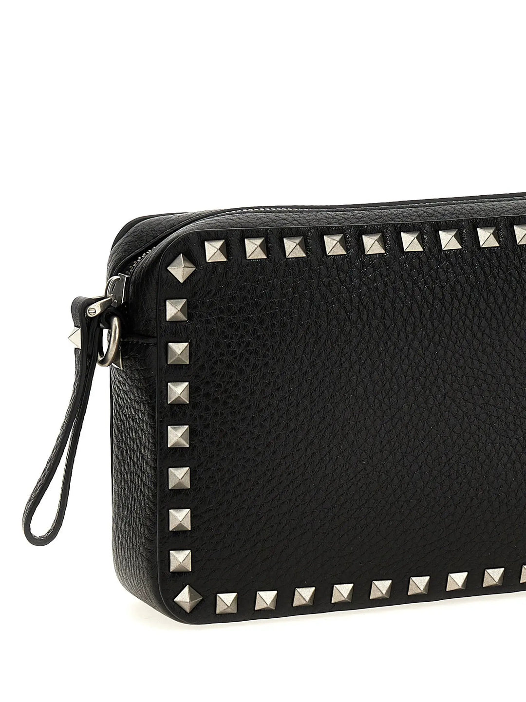 Valentino Garavani Black Calfskin Crossbody Bag