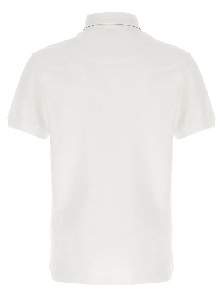 Etro White Cotton Polo Shirt