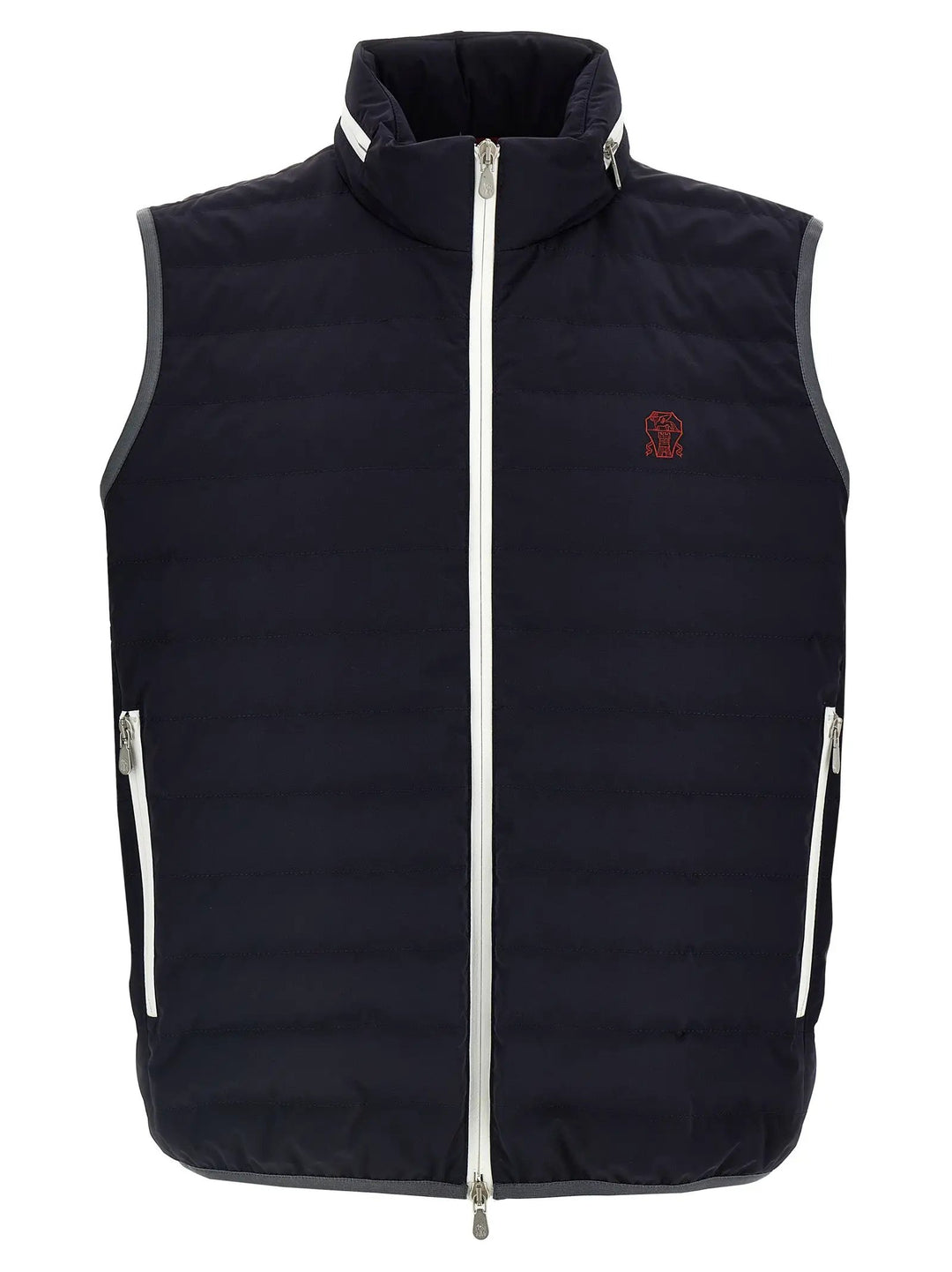 Brunello Cucinelli Sample Sale | Brunello Cucinelli Blue Polyamide Coat - | Designer outlet