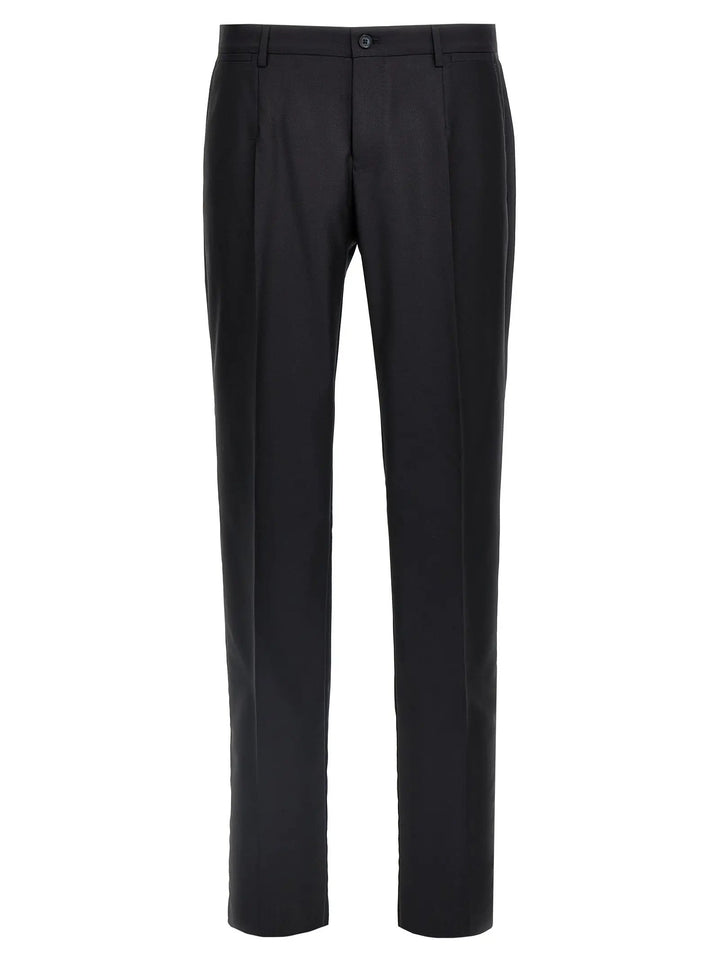 Dolce &amp; Gabbana Blue Virgin Wool Two-Piece Suit