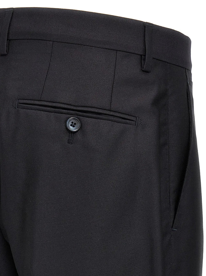 Dolce &amp; Gabbana Blue Virgin Wool Two-Piece Suit