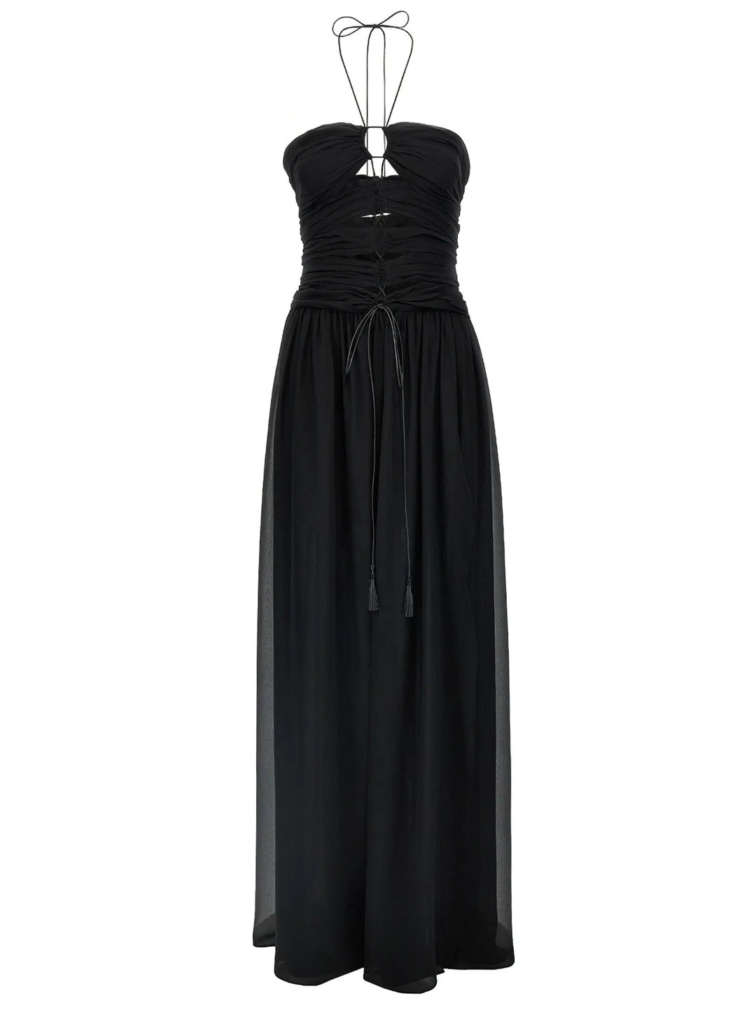 Tom Ford Black Silk Long Dress