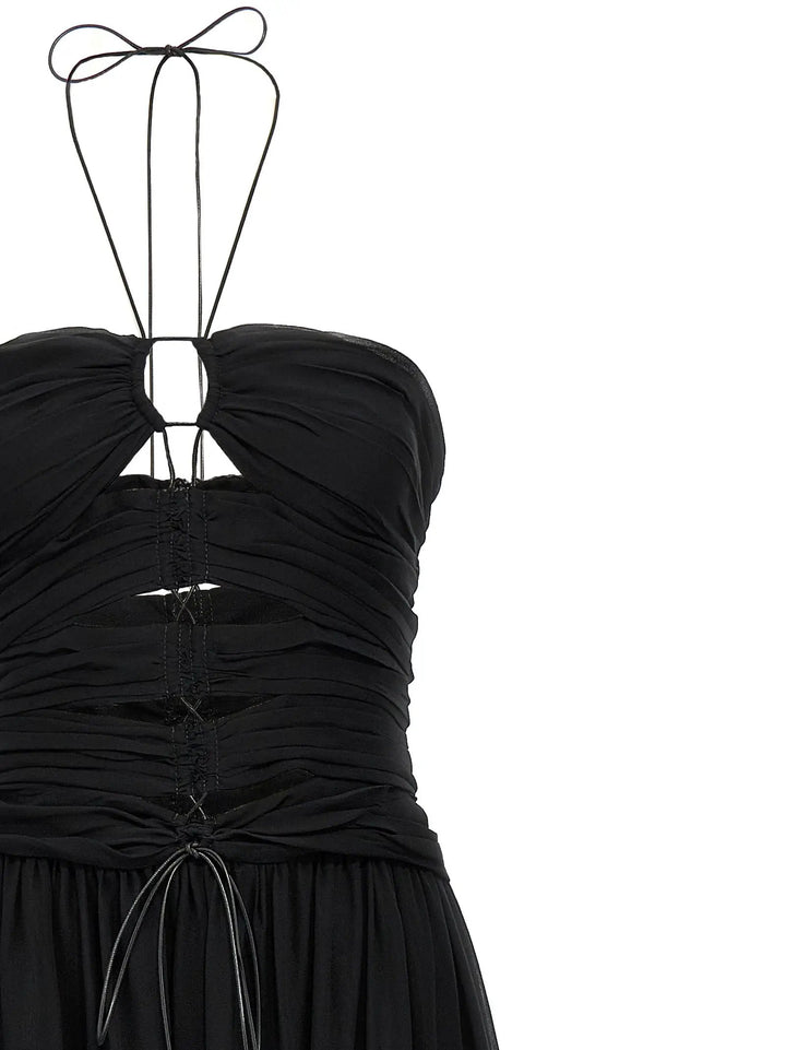Tom Ford Black Silk Long Dress