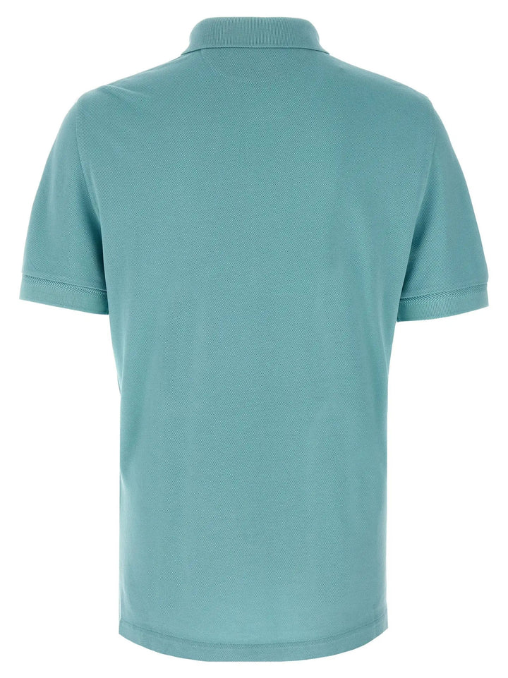 Tom Ford Blue Cotton Polo Shirt