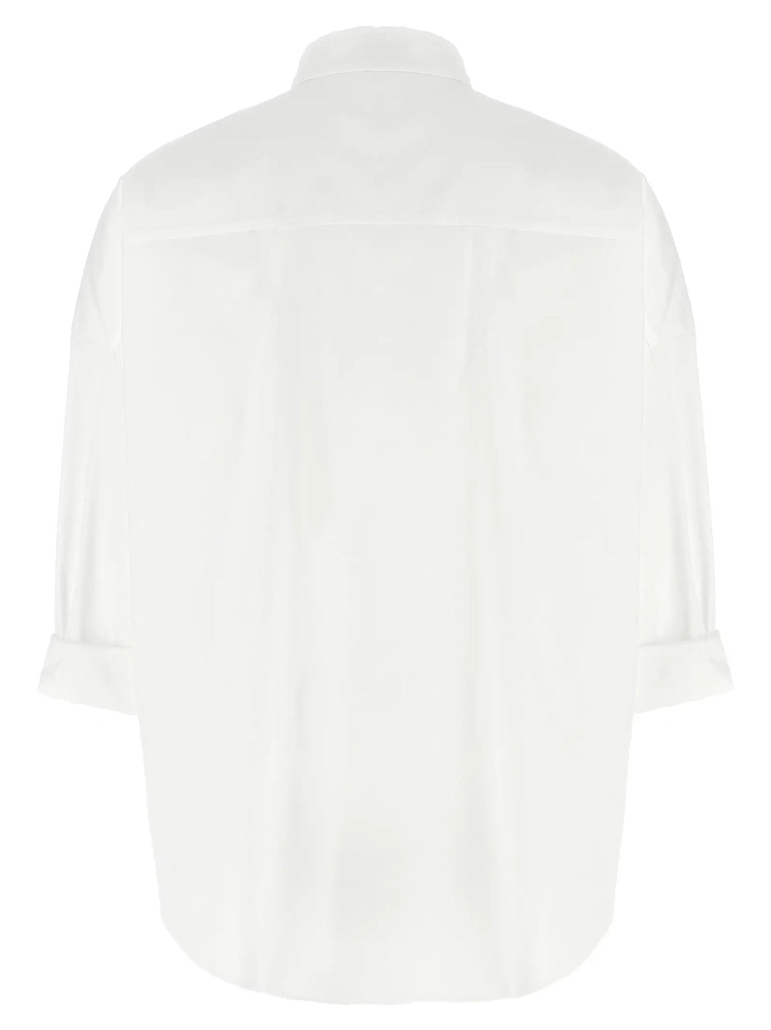 Brunello Cucinelli White Cotton Blouse