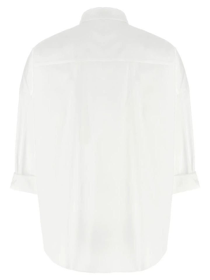 Brunello Cucinelli White Cotton Blouse