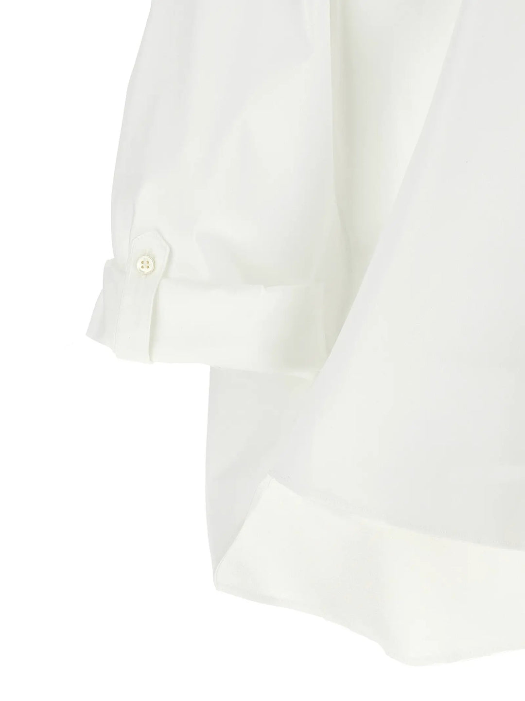Brunello Cucinelli White Cotton Blouse
