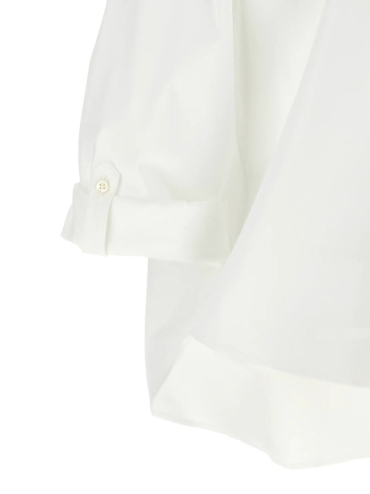 Brunello Cucinelli White Cotton Blouse