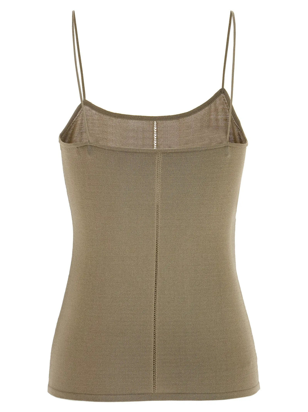 Lemaire Beige Viscose Tank Tops