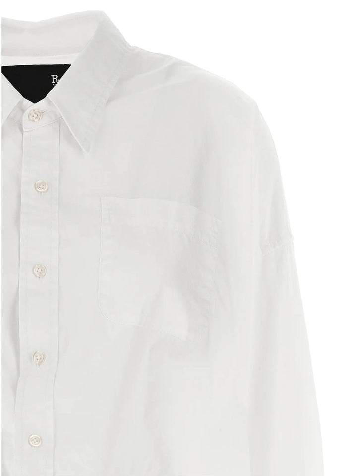 R13 White Cotton Blouse
