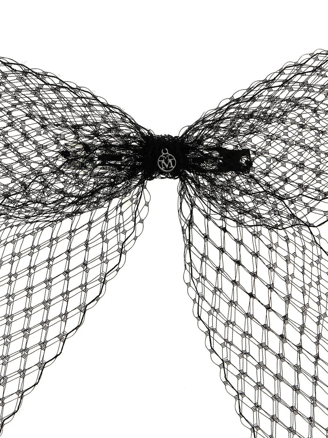 Maison Michel Black Polyester Hair Clip