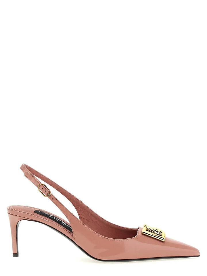 Dolce &amp; Gabbana Multicolor Calfskin Mid Heel Pumps