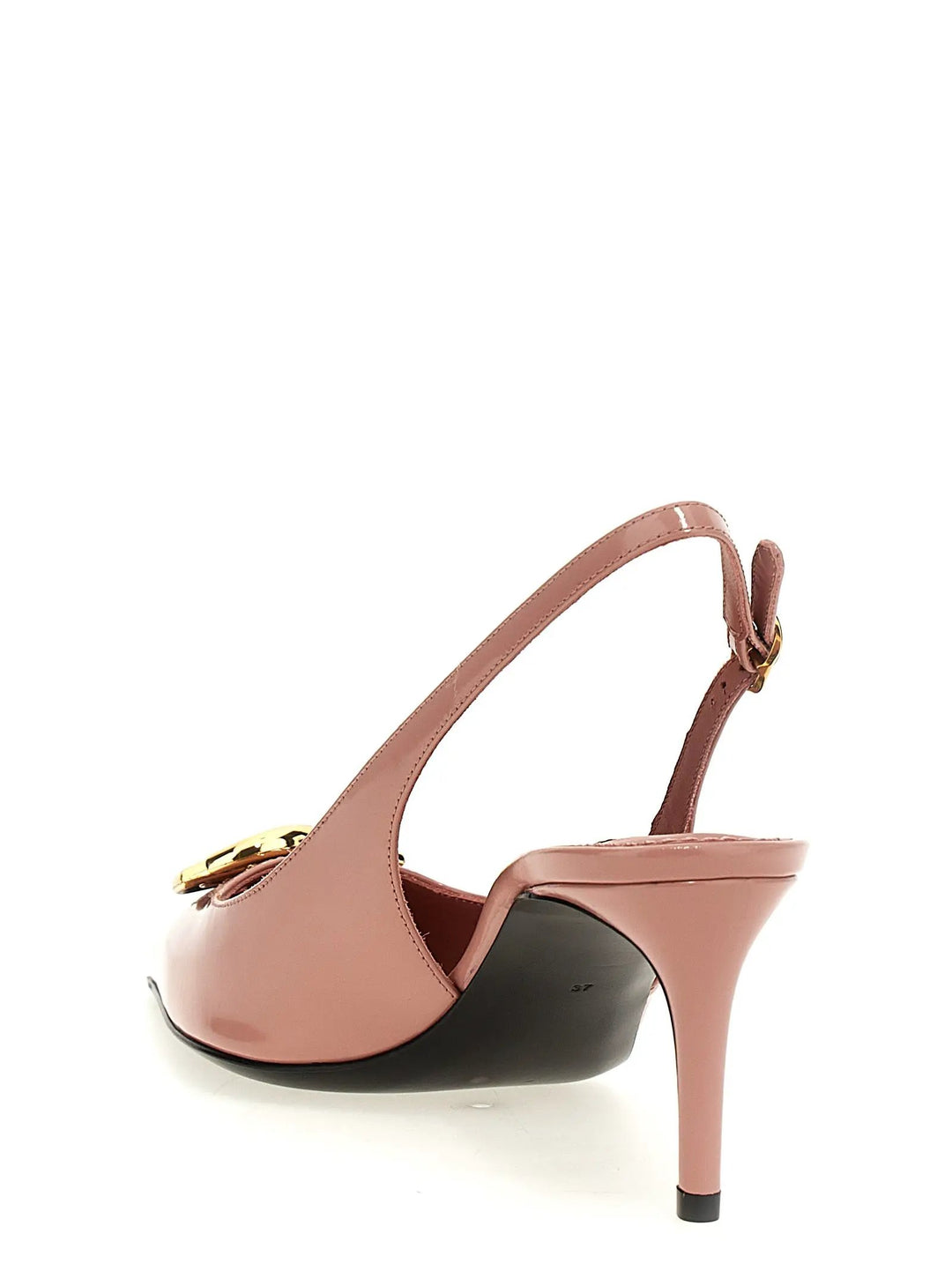 Dolce &amp; Gabbana Multicolor Calfskin Mid Heel Pumps