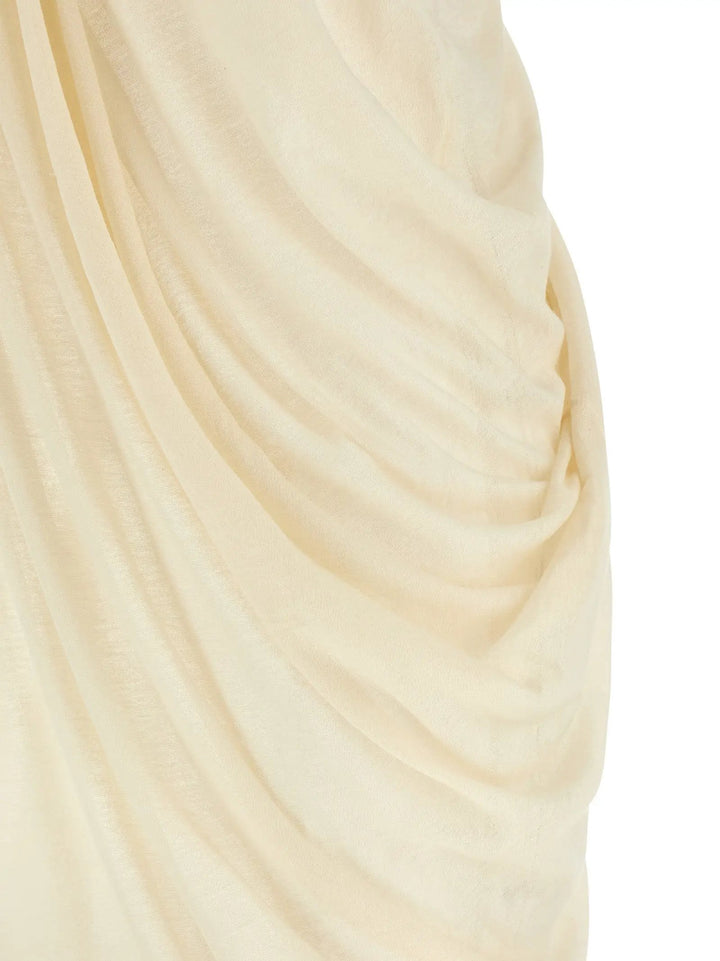 Rick Owens Beige Cotton Casual Dress
