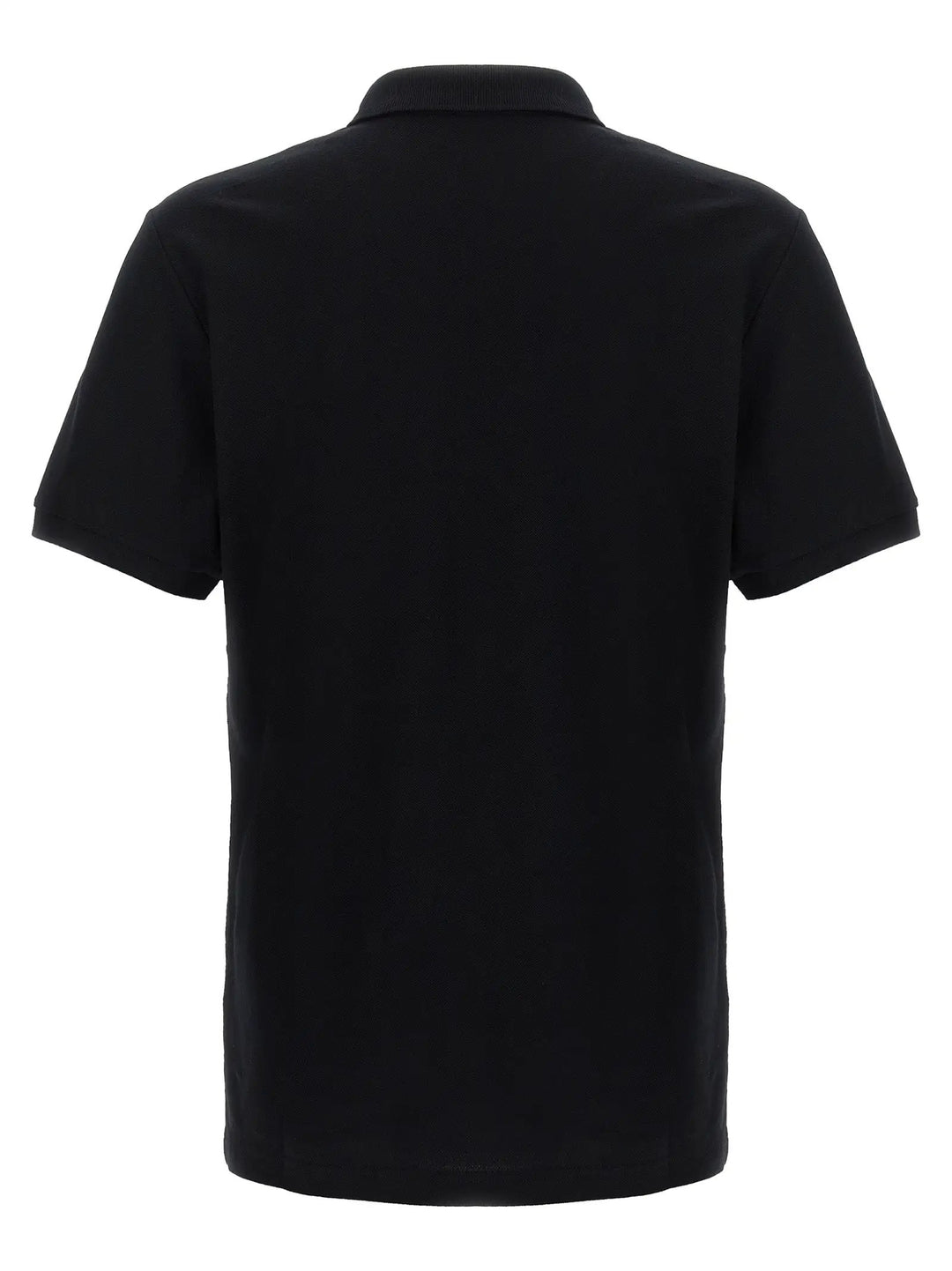 Moschino Black Cotton Polo Shirt