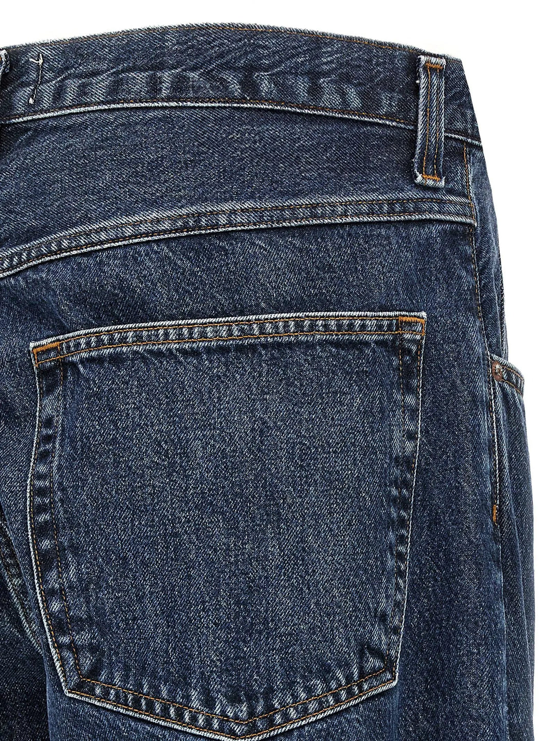 Agolde Blue Cotton Jeans Denim