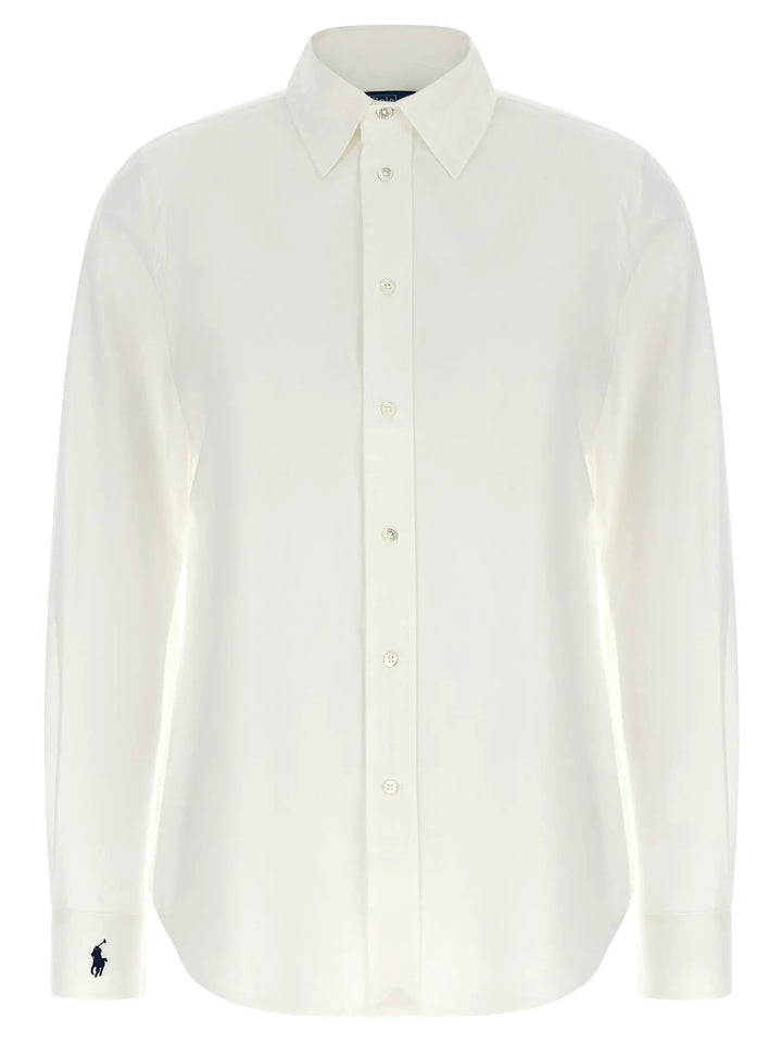 Polo Ralph Lauren White Cotton Blouse