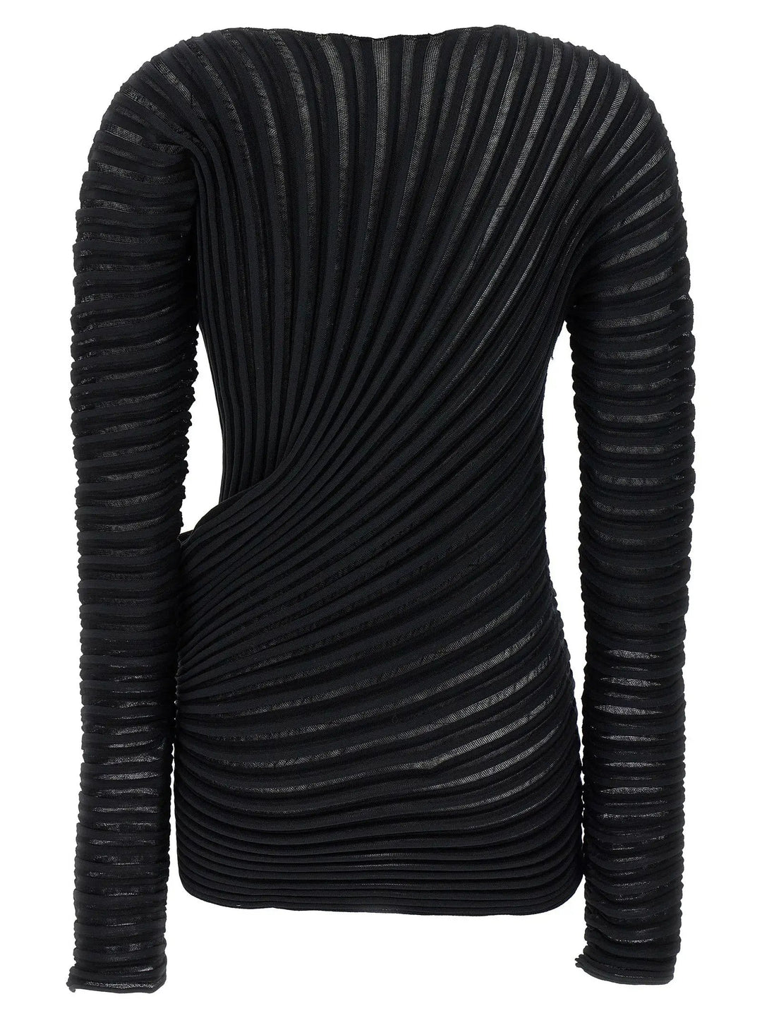 Issey Miyake Black Polyester Shirt