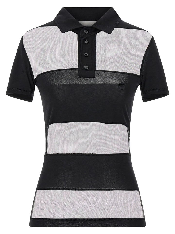 Coperni Black Cotton Polo Shirt
