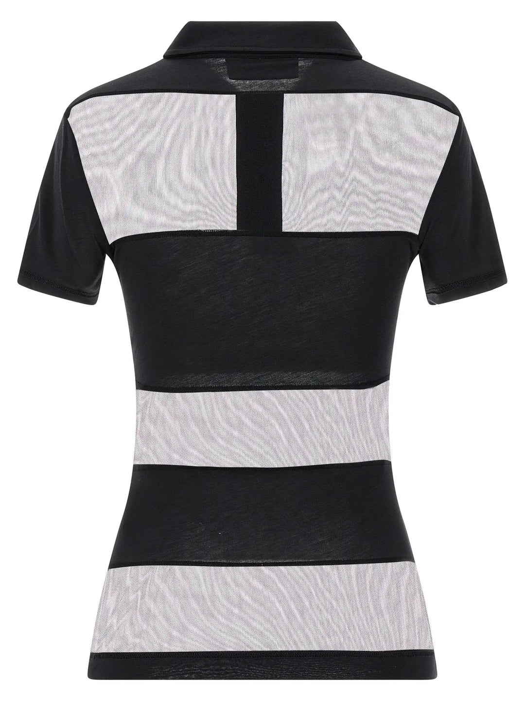 Coperni Black Cotton Polo Shirt
