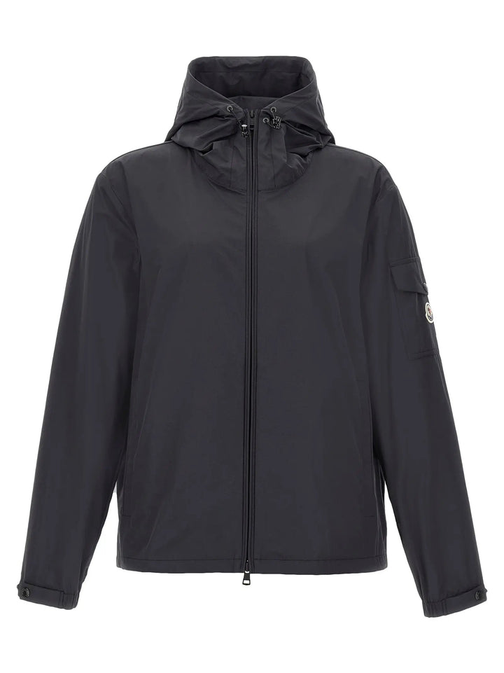 Moncler Black Polyester Shell Jacket