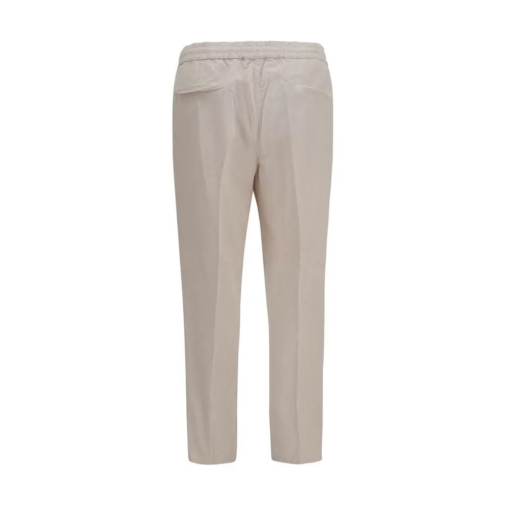 Brunello Cucinelli Sample Sale | Brunello Cucinelli Beige Cotton Casual Pants - | Designer outlet