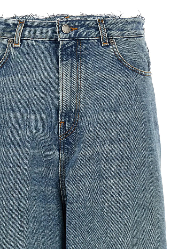 Haikure Blue Cotton Jeans Denim