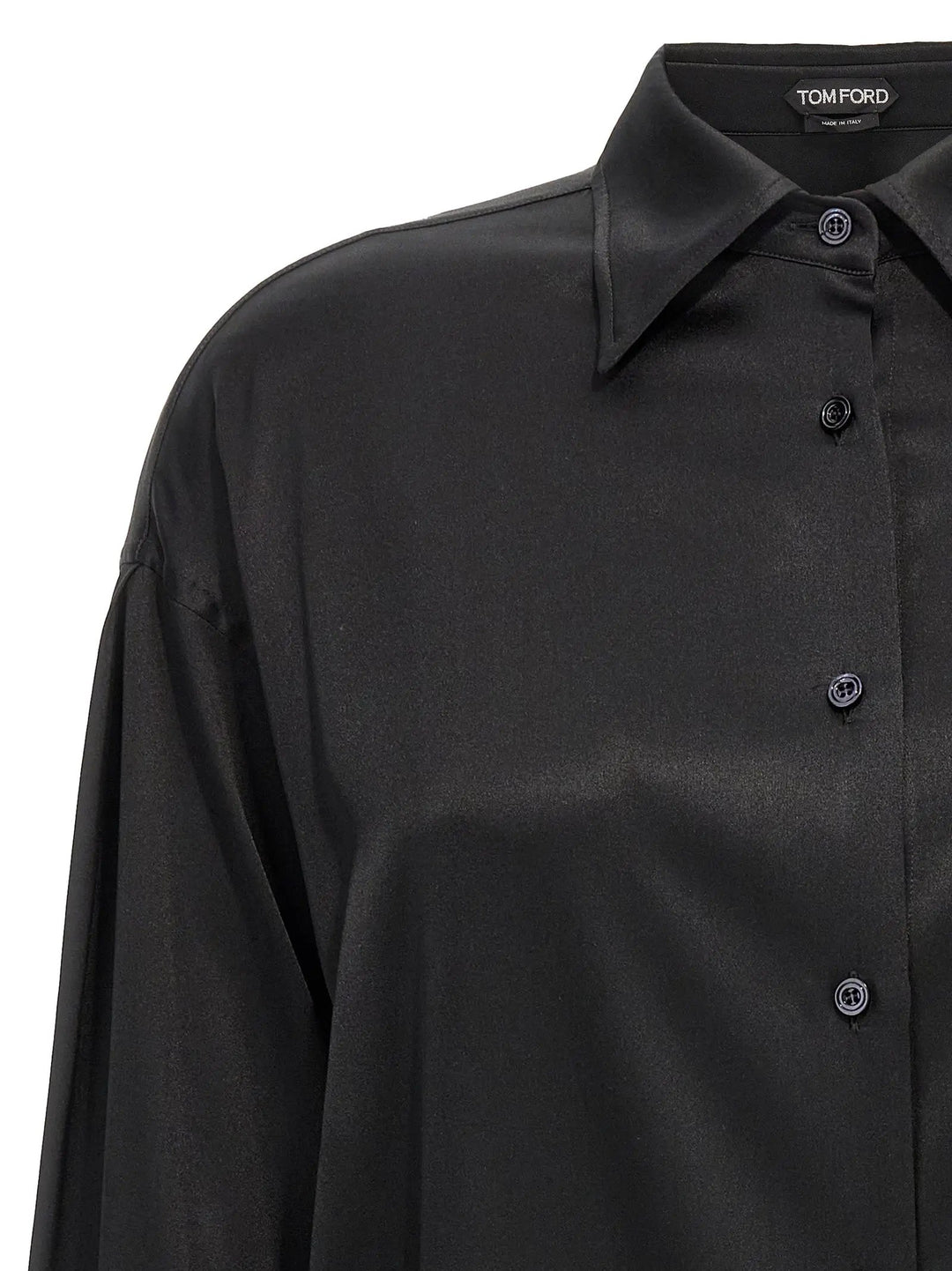 Tom Ford Black Silk Blouse