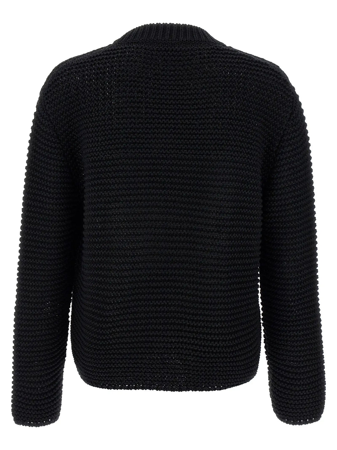 Alexander McQueen Bicolor Cotton Cardigan
