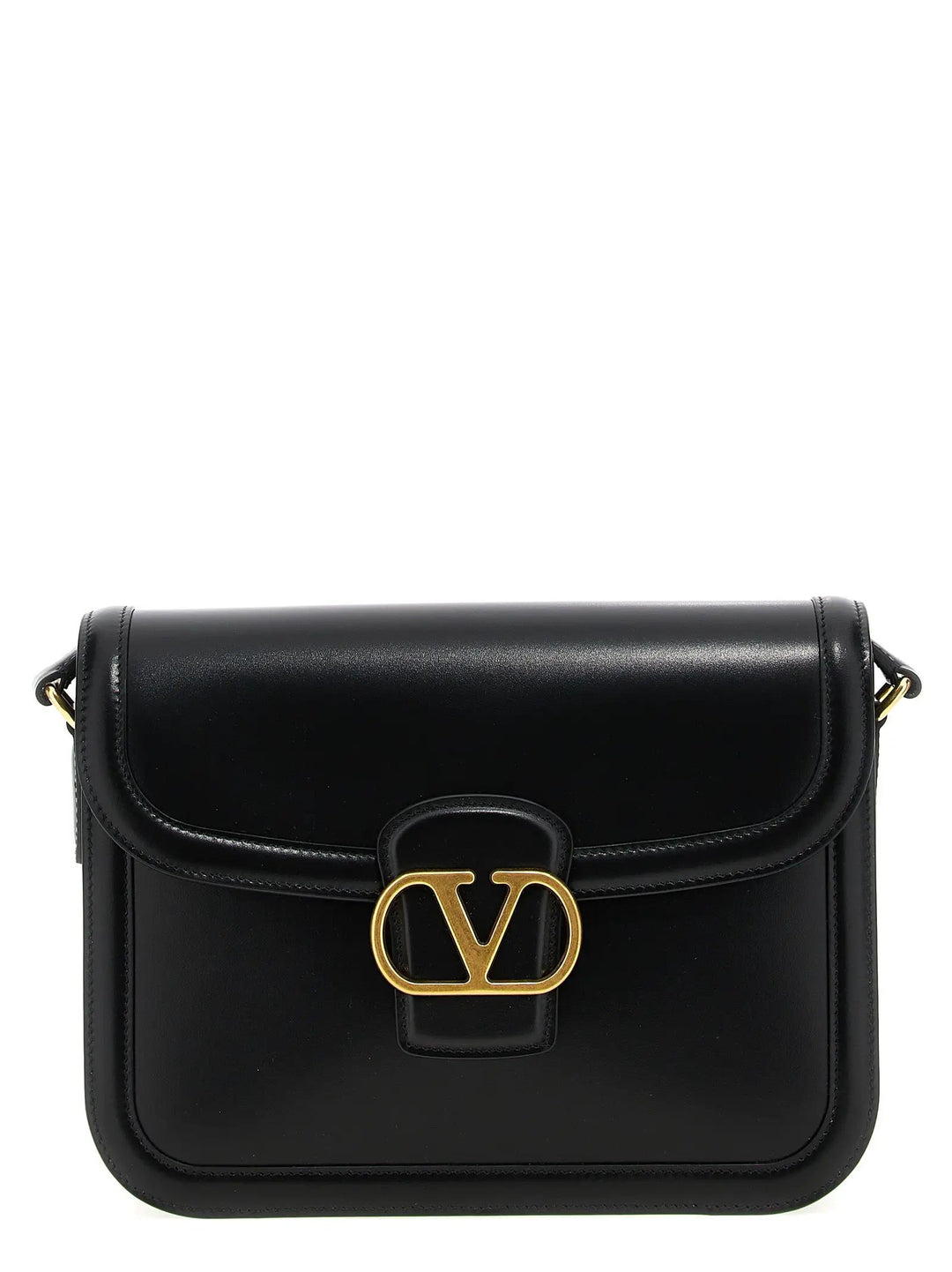 Valentino Garavani Black Calfskin Shoulder Bag