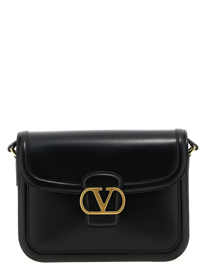 Valentino Garavani Black Calfskin Shoulder Bag
