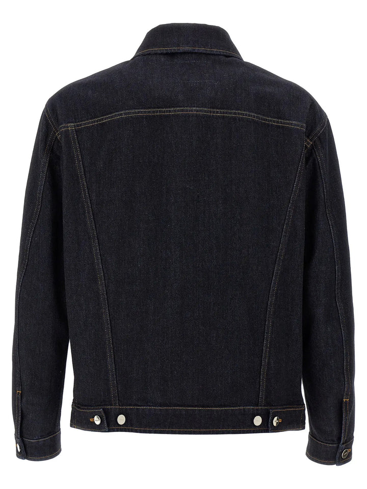 Fendi Blue Cotton Denim Jacket