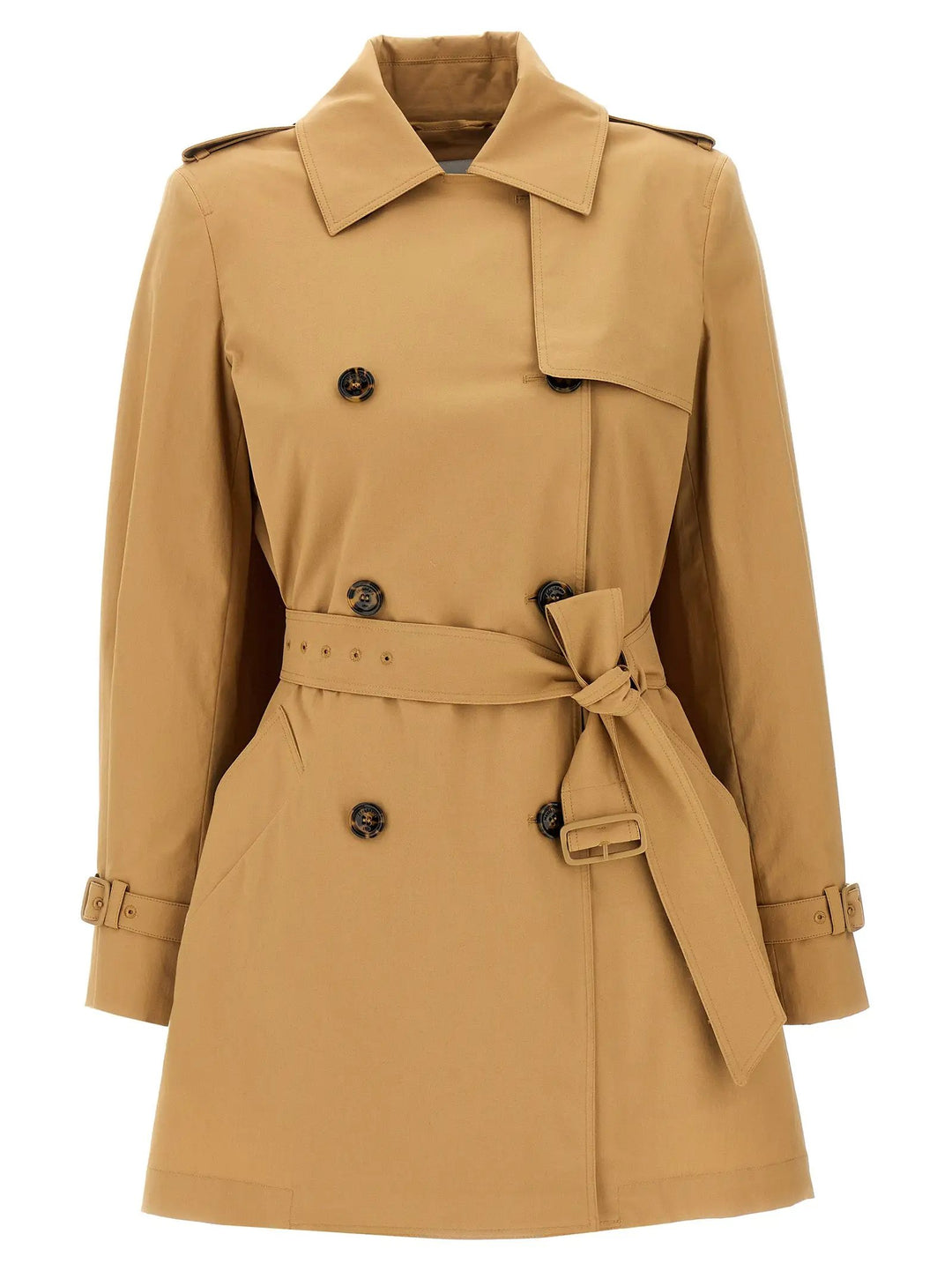 Max Mara Brown Cotton Coat