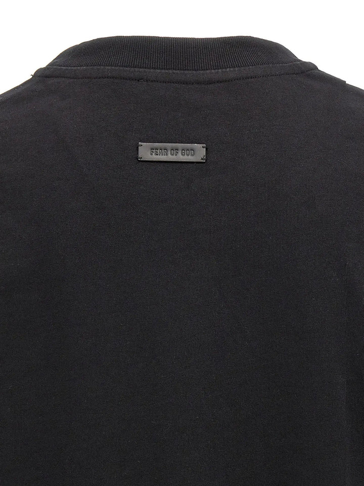 Fear Of God Black Cotton T-Shirt