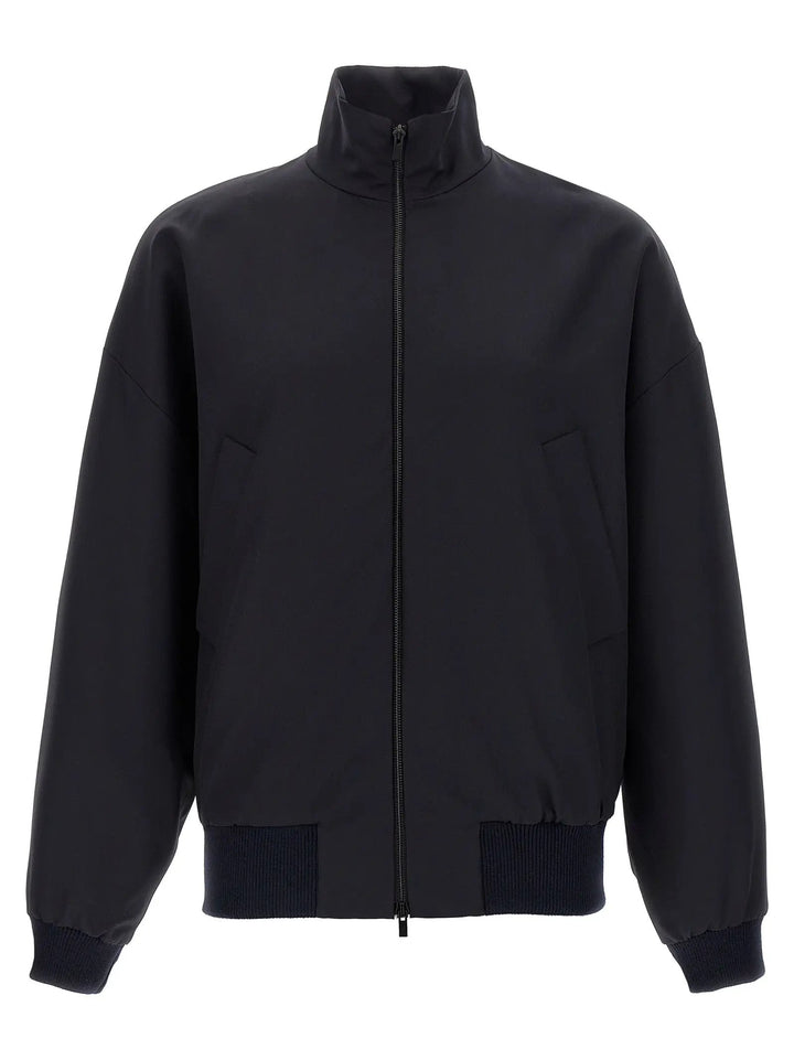 Fear Of God Blue Virgin Wool Full-Length Jacket