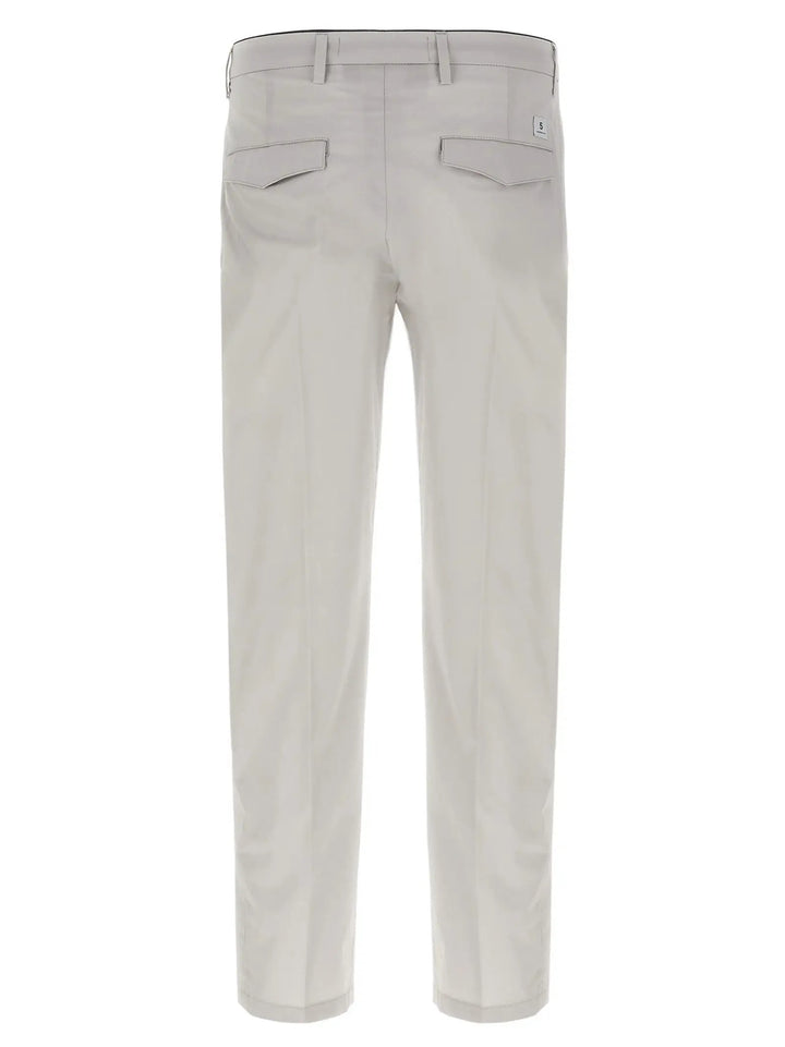 Department 5 Gray Cotton Cropped Pants
