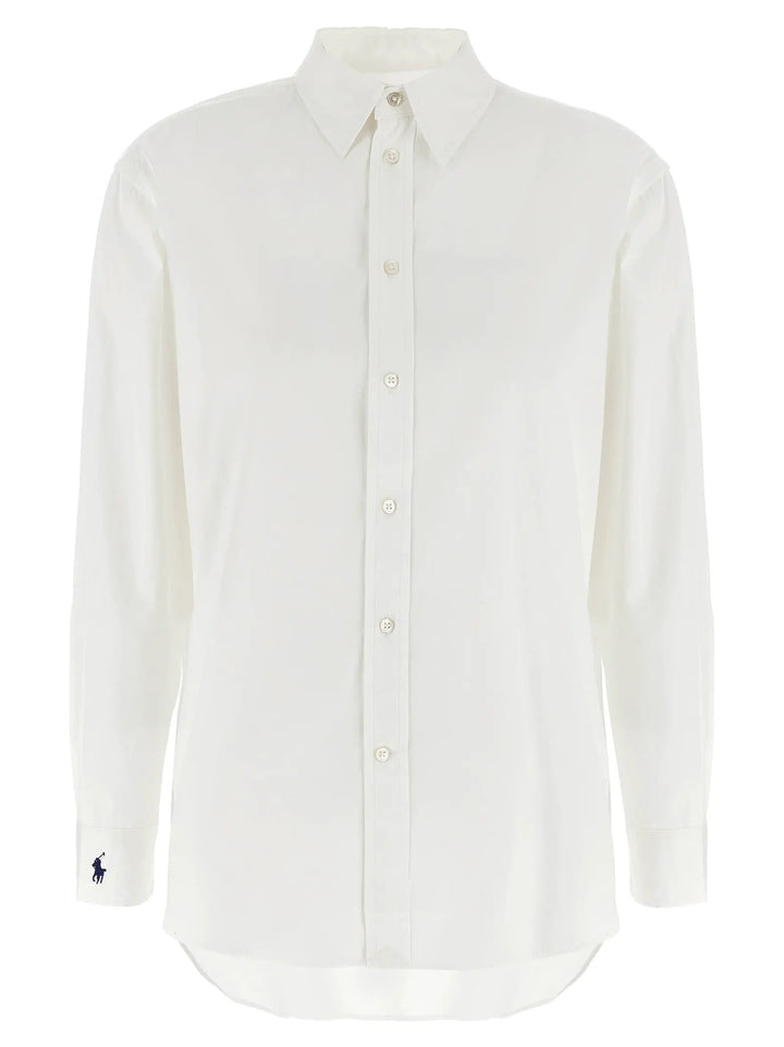 Polo Ralph Lauren White Cotton Blouse