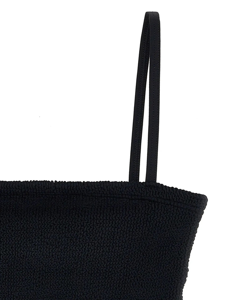 Hunza G Black Polyamide Bikini