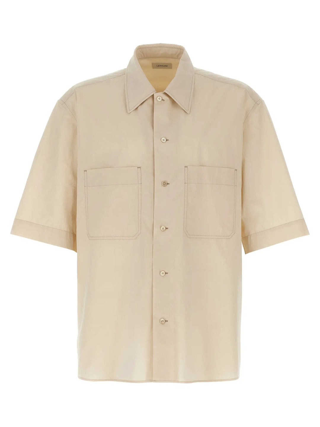 Lemaire Beige Cotton Blouse