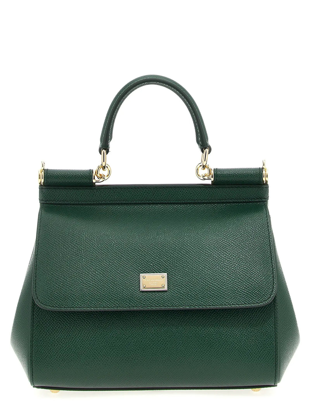 Dolce &amp; Gabbana Bicolor Calfskin Handbag