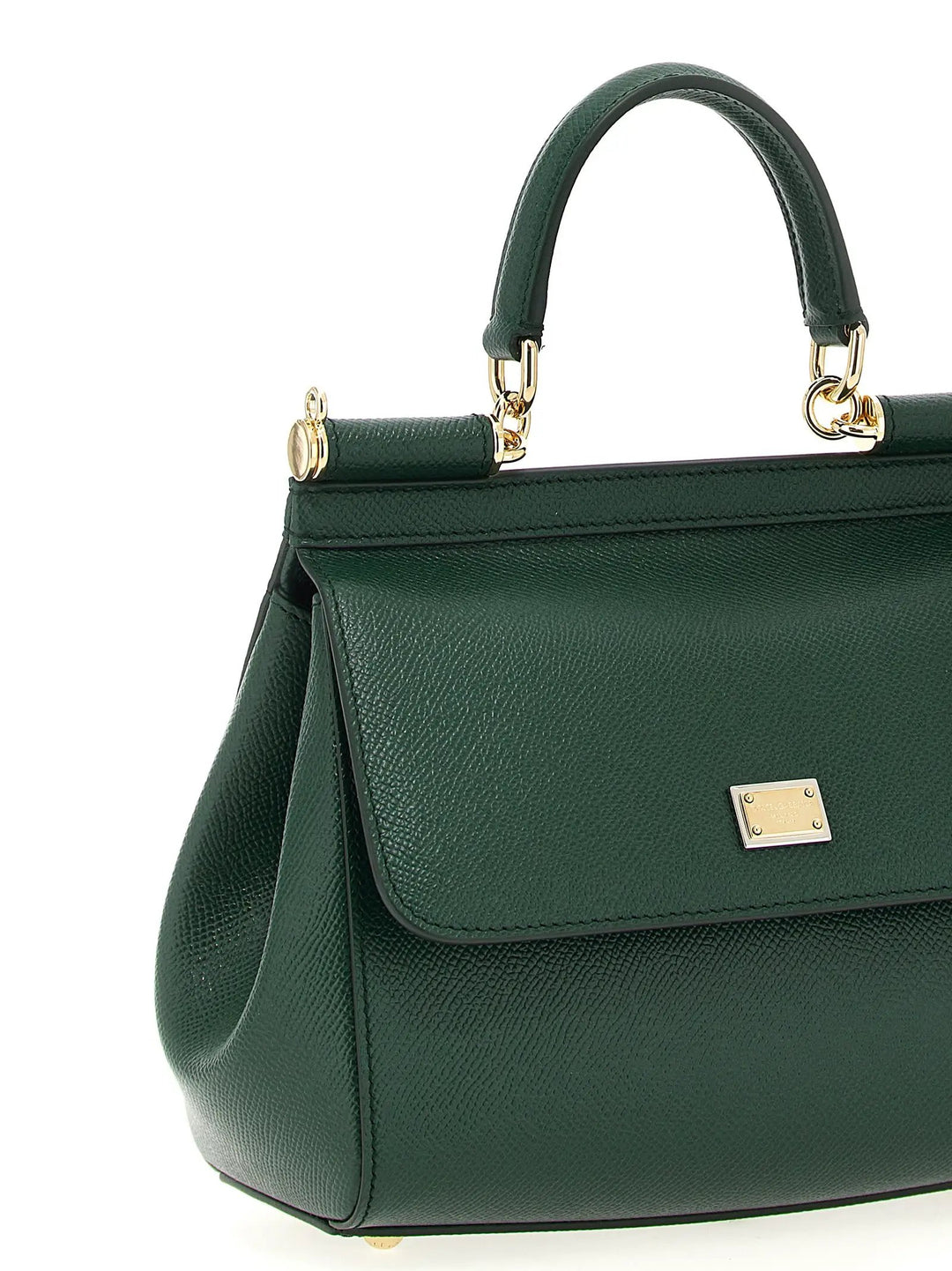 Dolce &amp; Gabbana Bicolor Calfskin Handbag